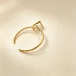 Aria Fluid Gold Open Ring - Image 3
